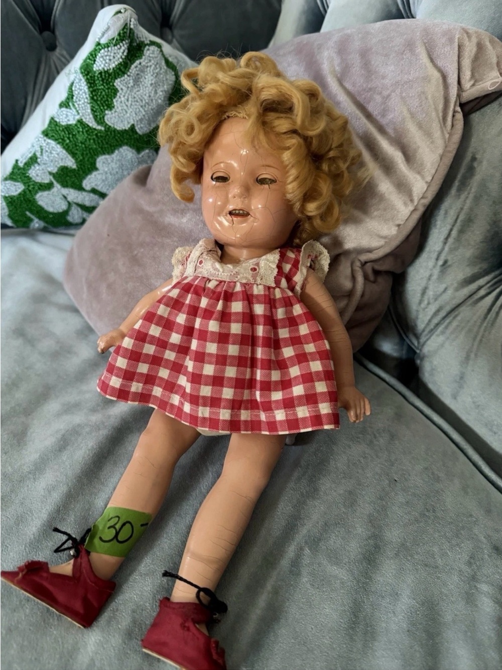 1930s Shirley Temple Composition Doll